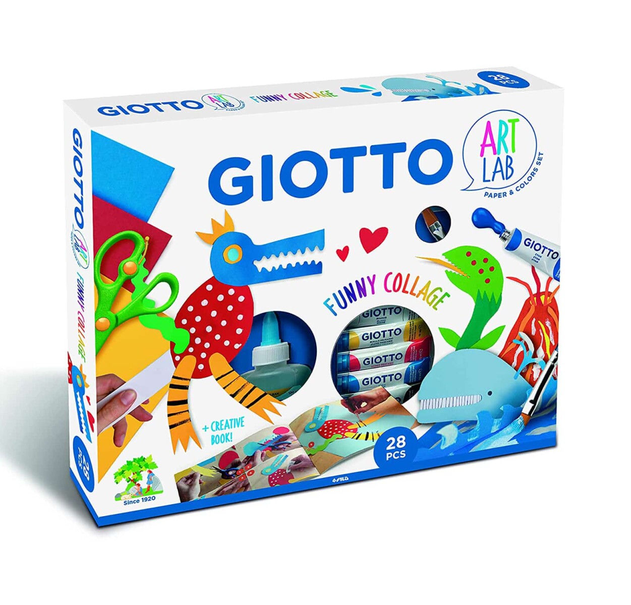 Set Manualidades Giotto. Art Labs Funny Collage 