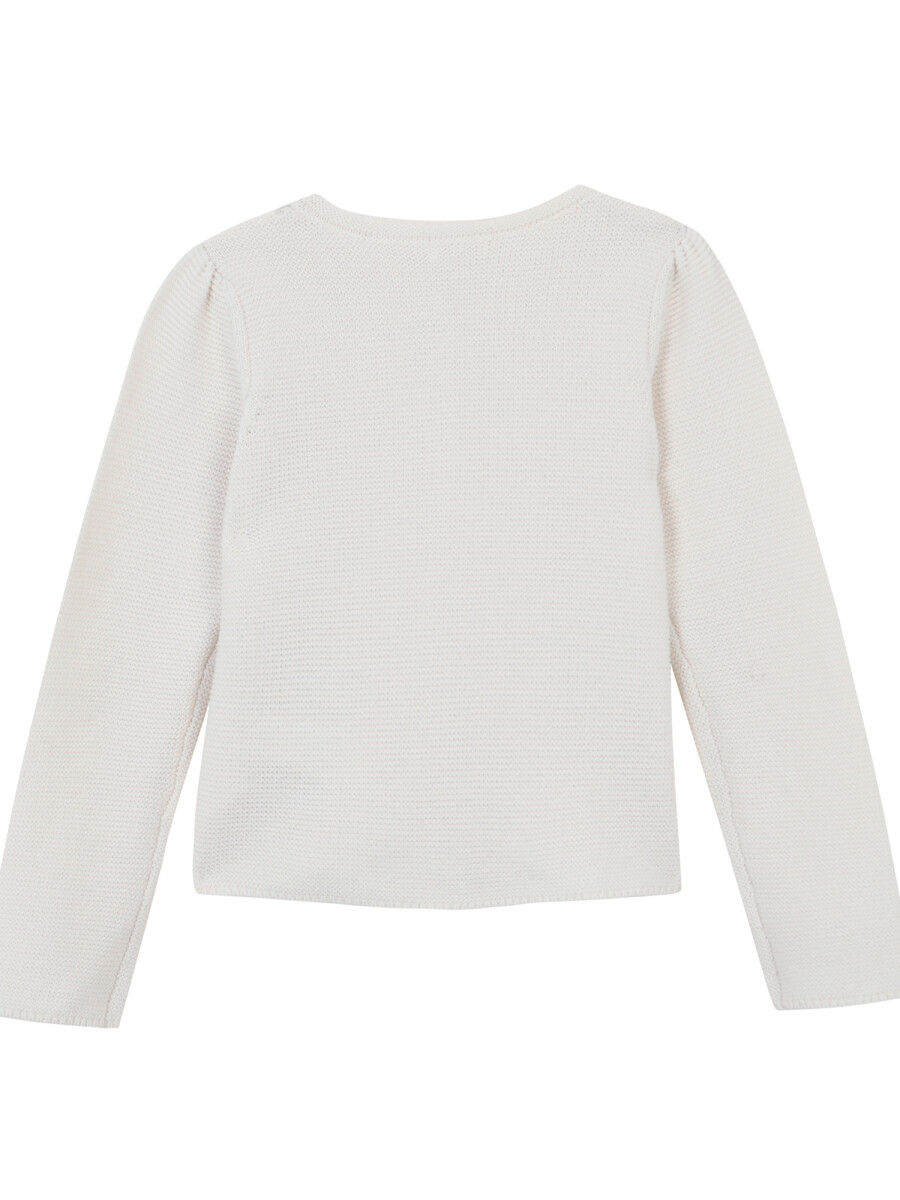 Chaqueta Punto Bobo Blanco