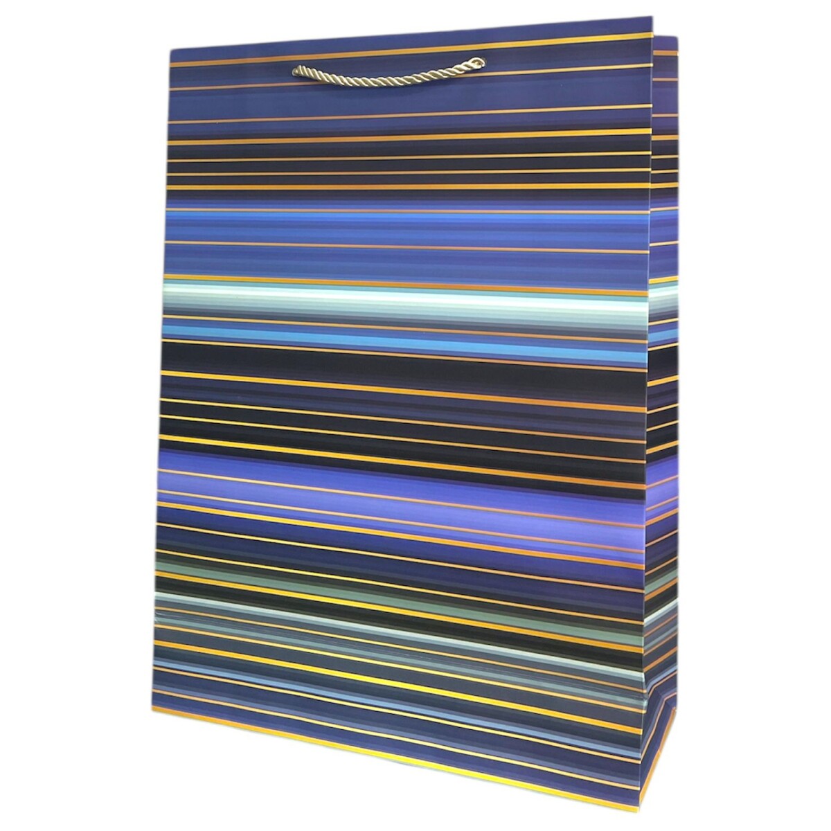 Bolsa Top Grande - Diseño 1 Rayas Finas Horizontales 