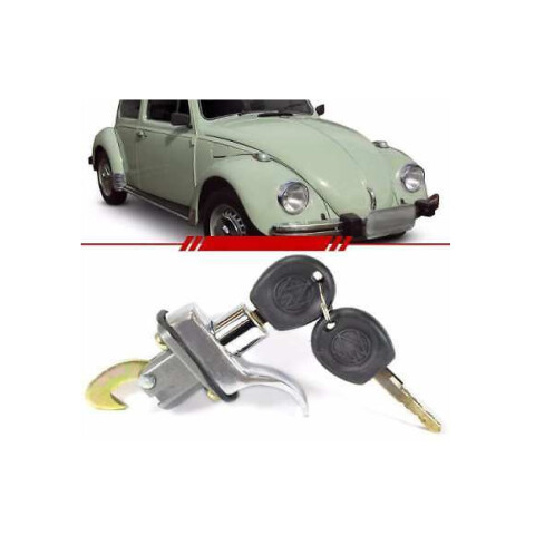 CIERRE TAPA DE MOTOR FUSCA 1300 / 1500 / 1600 KOMBI CON LLAVE Cierre Tapa De Motor Fusca 1300 / 1500 / 1600 Kombi Con Llave