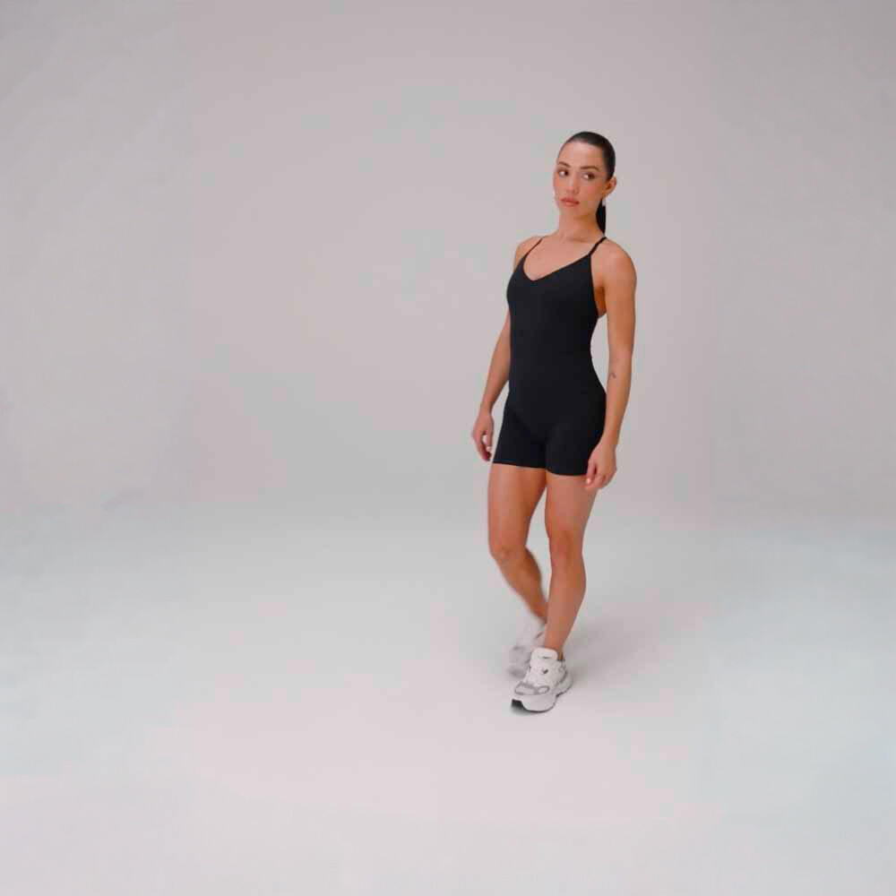Enterizo Booty Scrunch Pureluxe V-Back Enterizo 4 Mujer Moonlight Peri