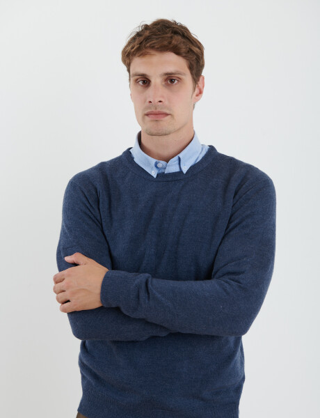 470413 SWEATER HARRINGTON URBAN Azul Melange