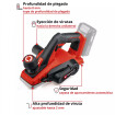 Cepillo inalámbrico Einhell 18V Cepillo inalámbrico Einhell 18V