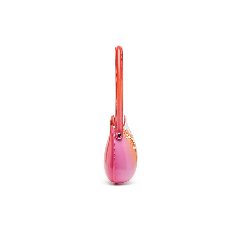 Bolso Para Mujer K.G. Double-D Shoulder Blanco/Rosa
