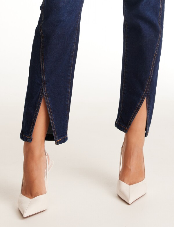 Jean Skinny Tajo JEAN OSCURO