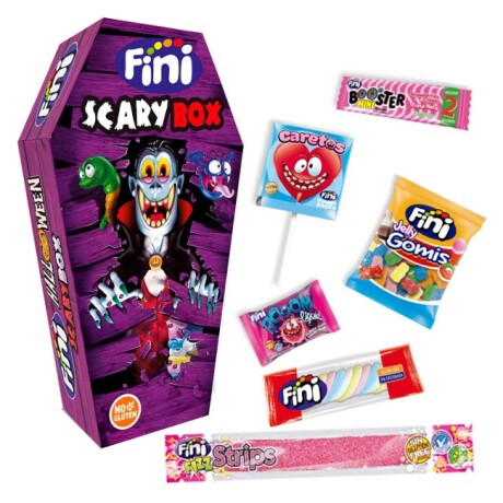 ATAUD FINI SCARY BOX 92G C/GOLOSINAS HALLOWEEN ATAUD FINI SCARY BOX 92G C/GOLOSINAS HALLOWEEN