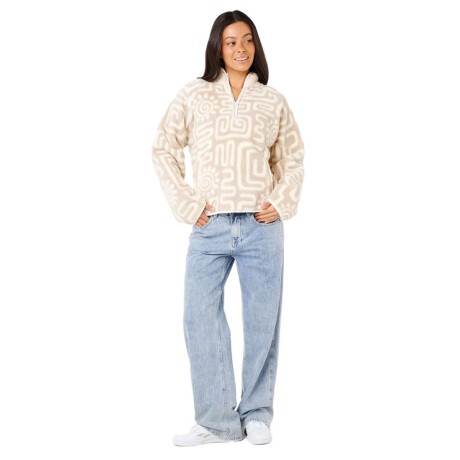 Buzo Rip Curl Sunset Luau 1/4 Zip Polar Flee