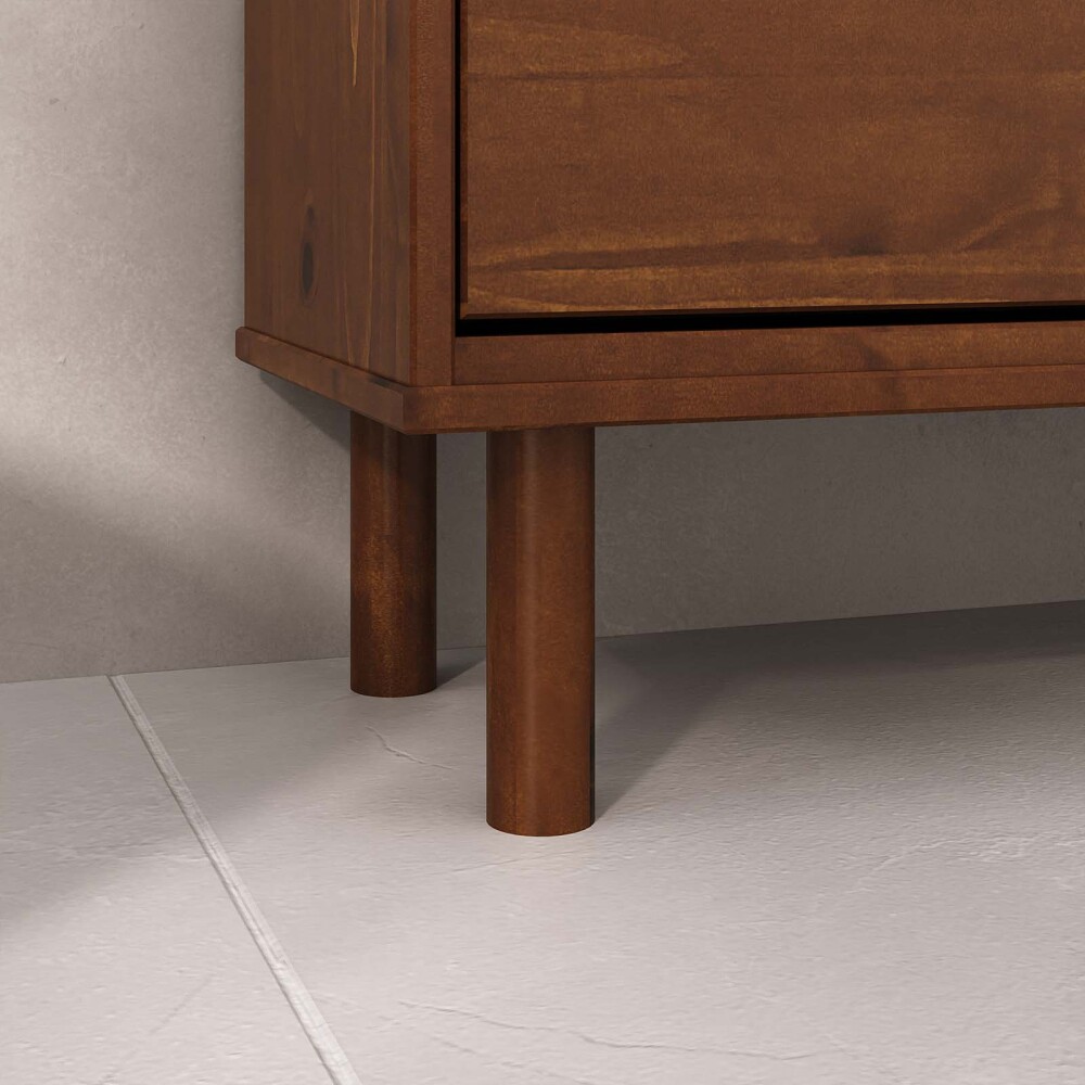 ZAPATERA MADERA MARRON FORT