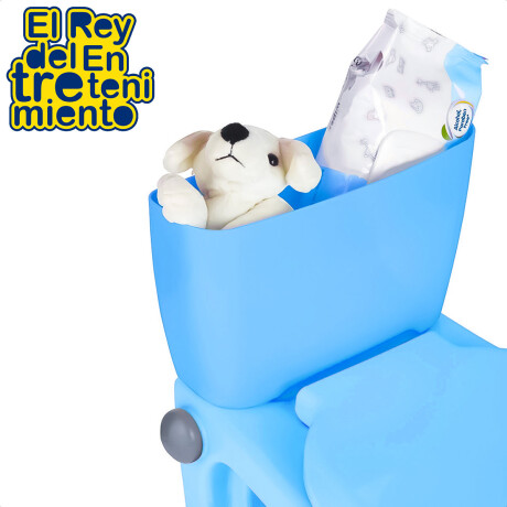 Inodoro Water Pelela C/ Sonido Dolu Producto Europeo! Celeste