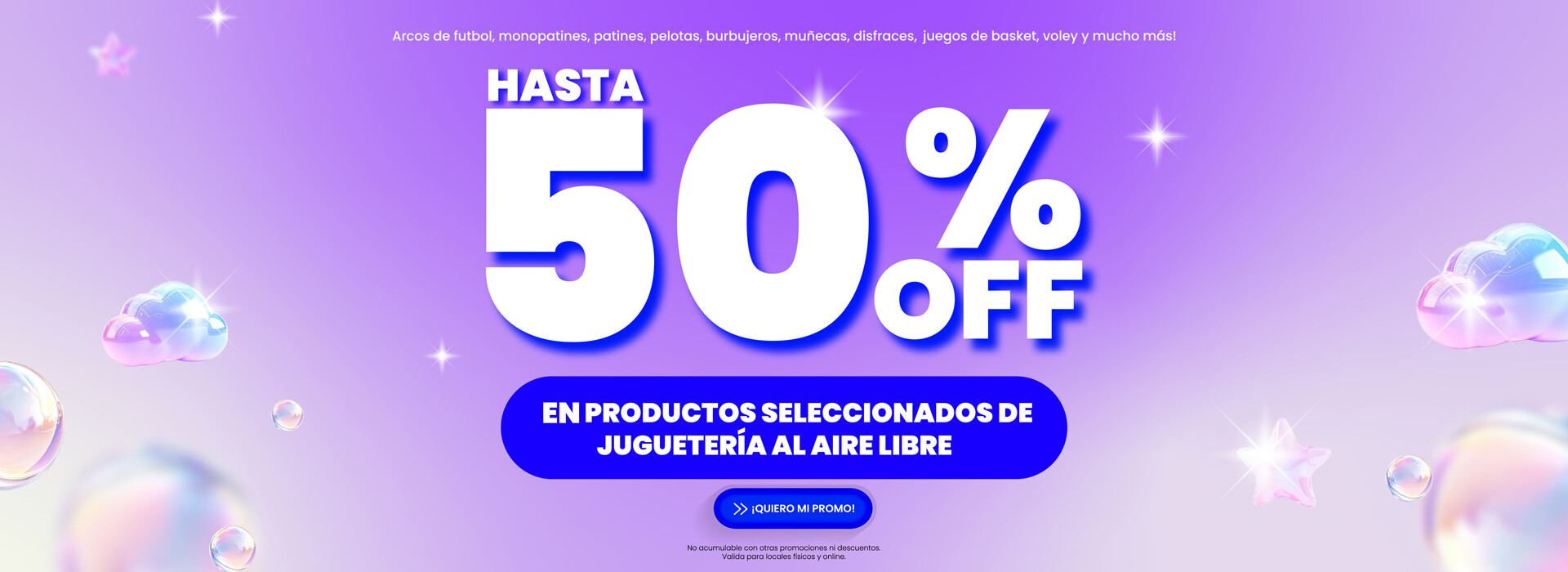 Juguetería al aire libre