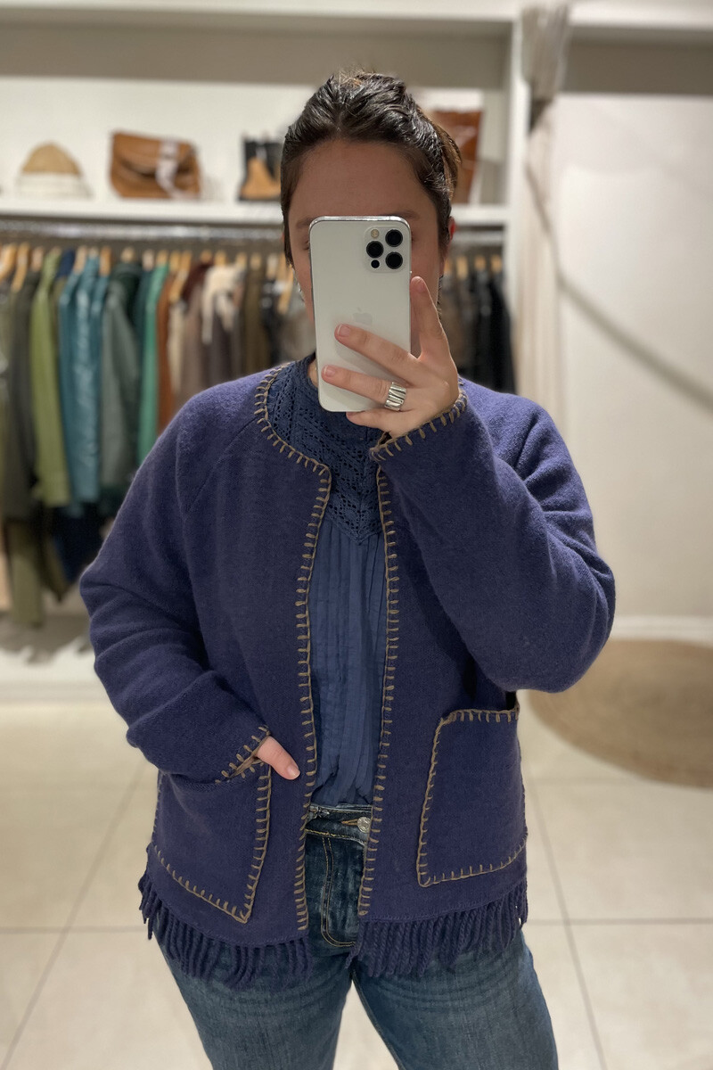 Chaqueta federica Azul