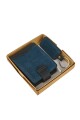 Set de billetra y llavero Azul