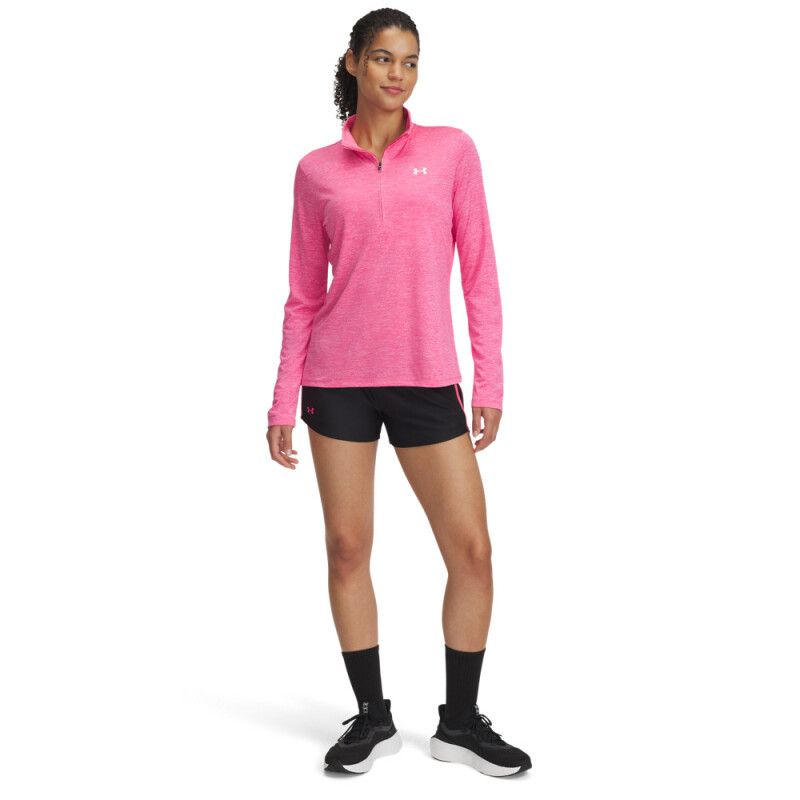 Tech Play Up Shorts-PNK BLK-003