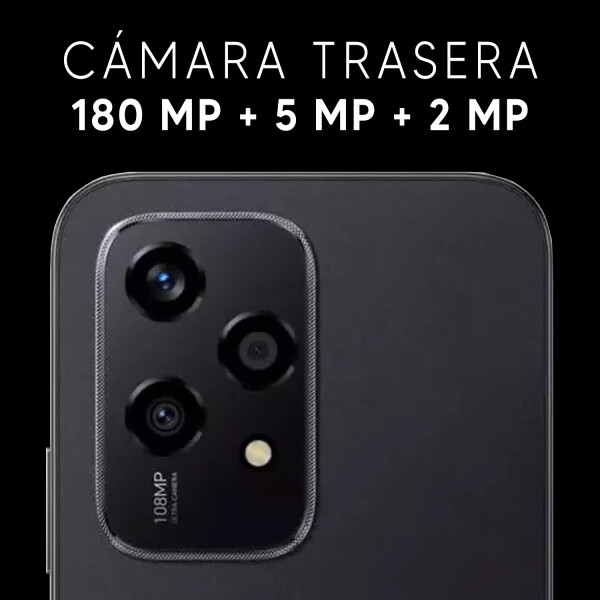 Honor 200 Lite 8+8/256 Gb 5g + Mini Speaker Honor Choice NEGRO