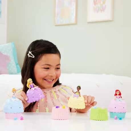 DISNEY PRINCESAS CUPCAKES TRANSFORMABLE A FALDA SURTIDOS 001