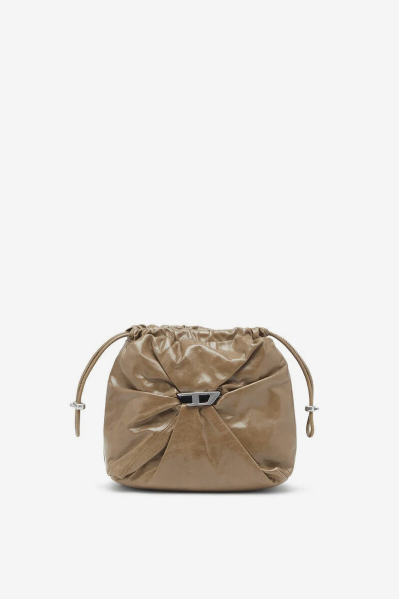 SCRUNCH-D BUCKET BOLSA Beige