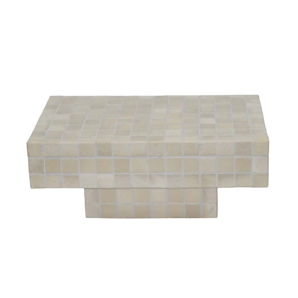 MESA RATONA CERAMICA NATURAL-BEIGE SANTORINI BEIGE