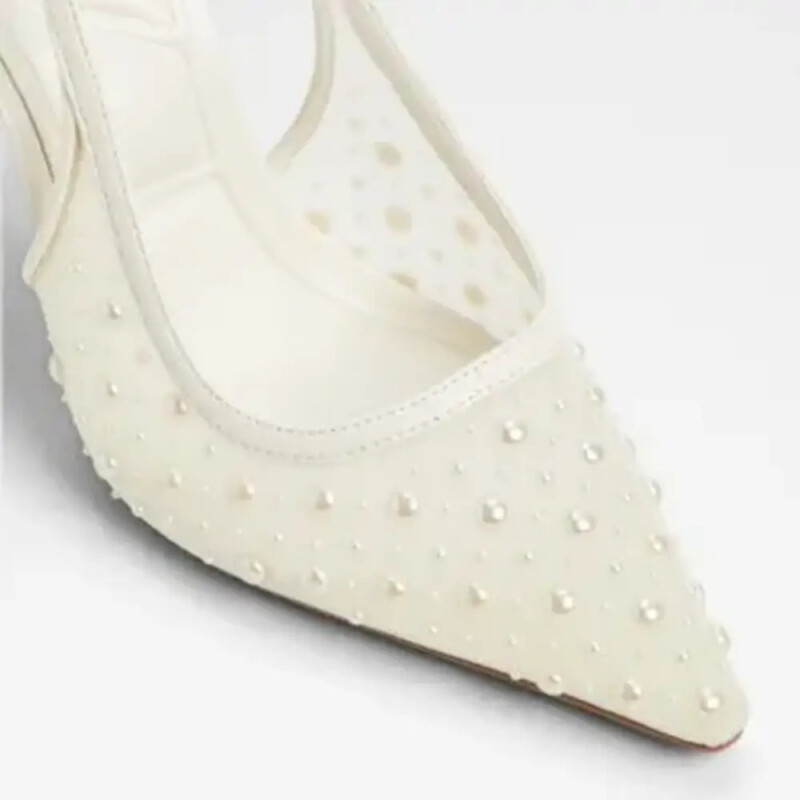 PEARLESCENT WHITE/BONE TEXTILE OTHER WHITE