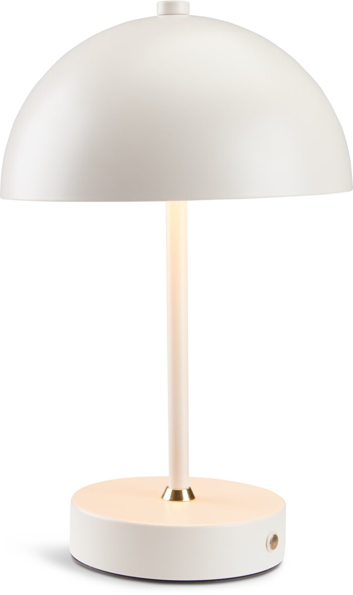 Lámpara a pilas KENT Ø16xA25cm gris táct 