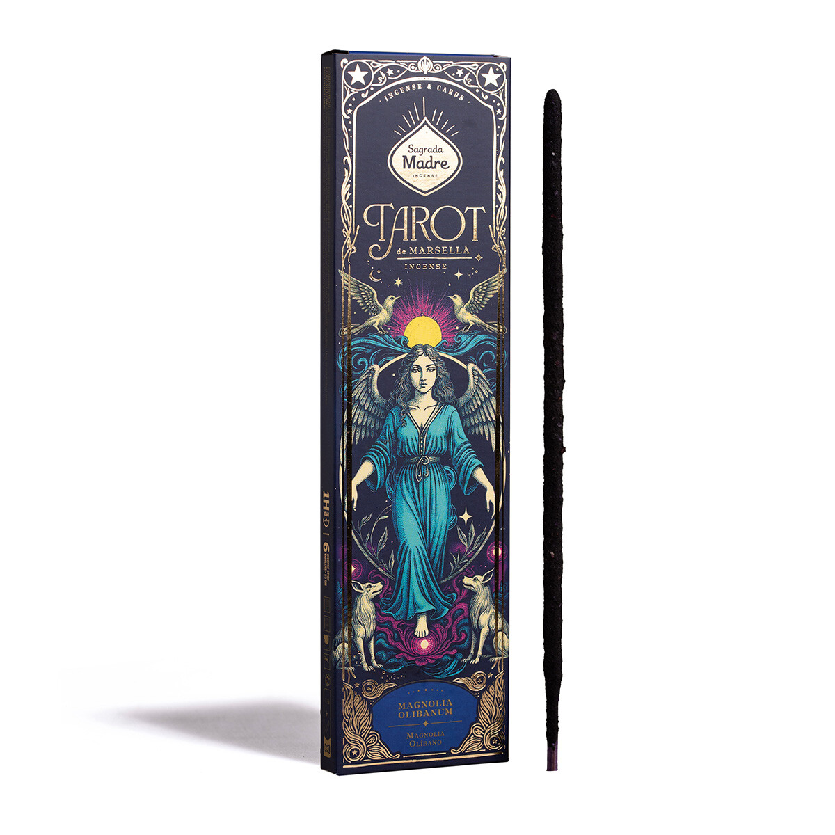 INCIENSO TAROT MARSELLA SAGRADA MADRE X6 - Magnolia/olibano 