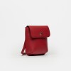 Mini Bag Liana En Cuero Graneado Rojo