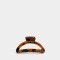 Broche Classic Broche Calado Carey - Marron Carey