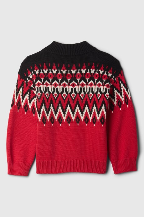 Buzo Medio Cierre Fair Isle Toddler Niño Multi Fairisle