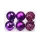 Esferas navideñas pack Violeta