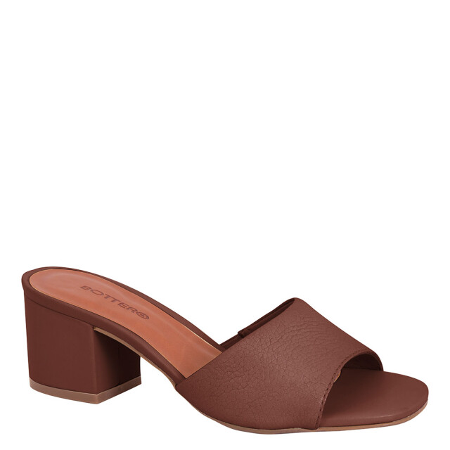 Sandalias de Mujer Bottero Taco Marrón Café