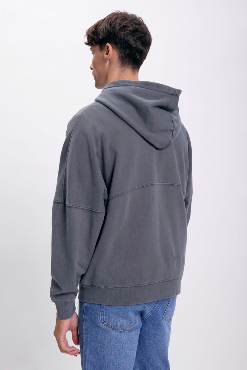 Campera deportiva Gris Oscuro