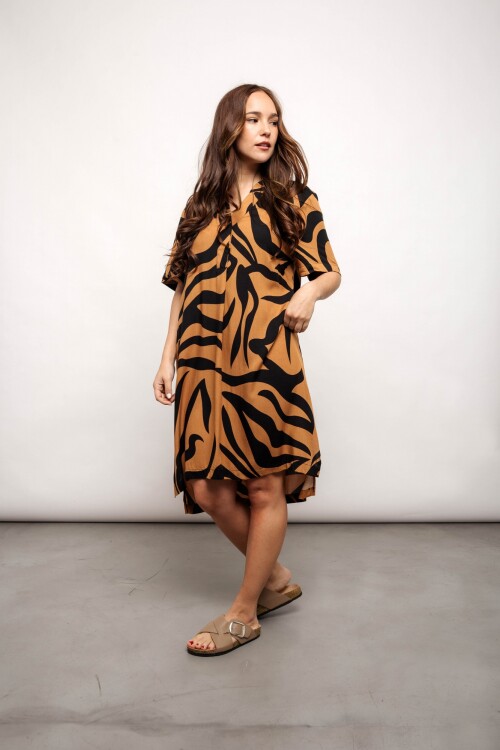 Vestido Isadora Marron