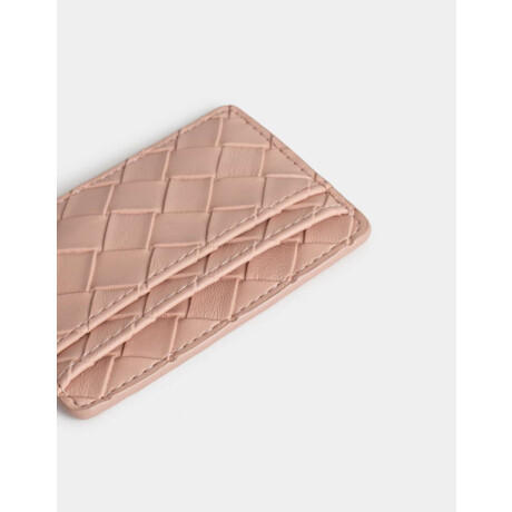 Tarjetero Doble Bolsillo Rosa Viejo