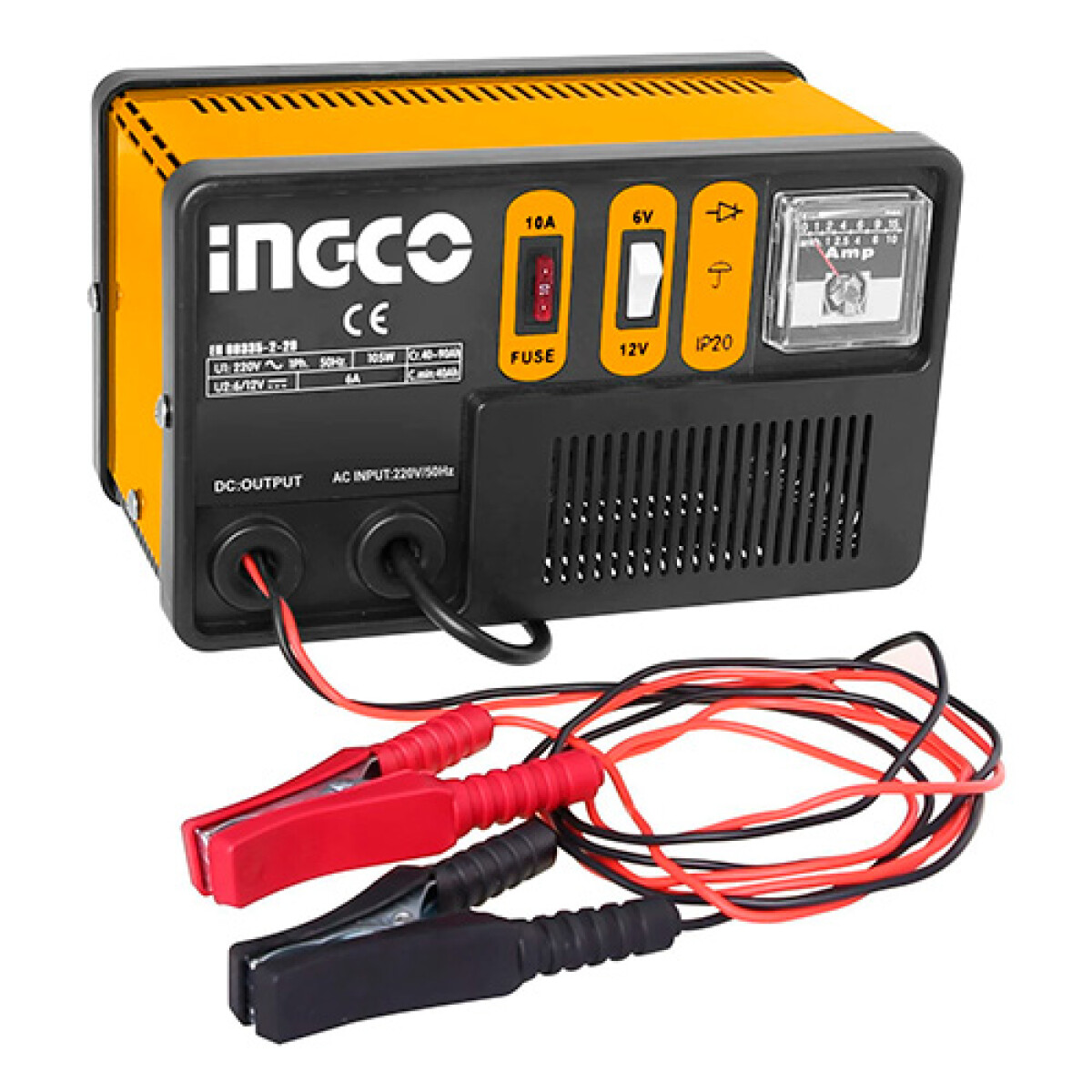 Cargador Baterías Ingco ING-CB1501 6V-12V 