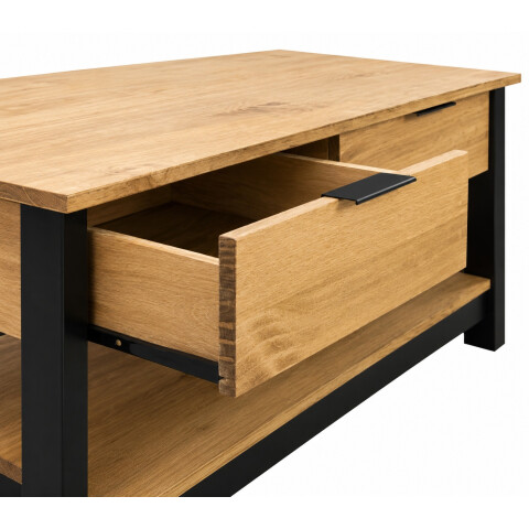 MESA DE CENTRO DENISE NEGRO/NATURAL 2206 MESA DE CENTRO DENISE NEGRO/NATURAL 2206
