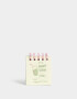 Anotadores Cuadernos y Memos Estampados Mini Memo "matcha Girly" - Verde Claro