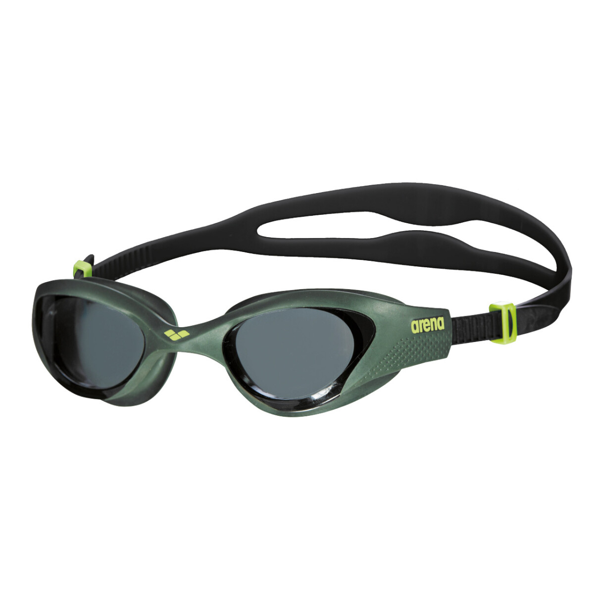 Lentes De Natacion Entrenamineto Unisex Adulto Arena The One Goggles - Negro y Verde 