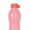 BOTELLA ECO TWIST TUPPERWARE 500 ML SALMON Y ROSA