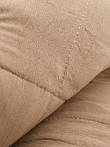 ACOLCHADO 1 PLAZA BEIGE