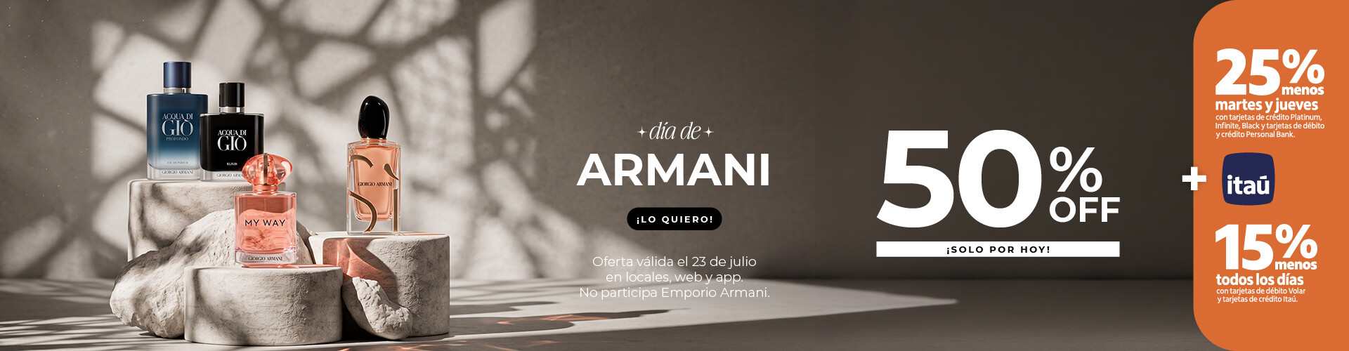 DIA DE ARMANI