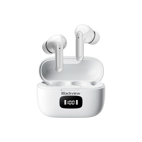 Auriculares inalámbricos Blackview AirBuds 8 color blanco Auriculares Inalámbricos Blackview Airbuds 8 Color Blanco