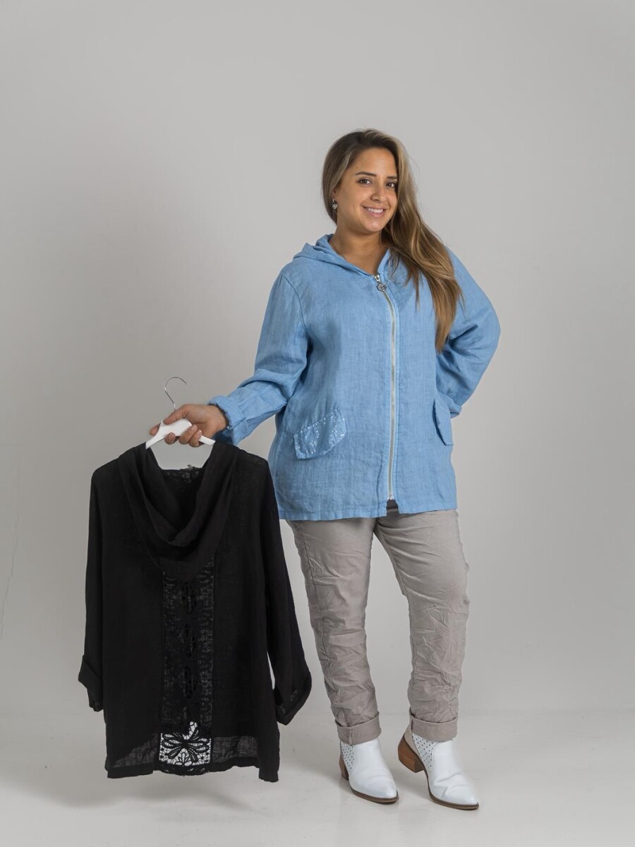 Campera 100% lino calada ZOÉ Campera 100% lino calada ZOÉ