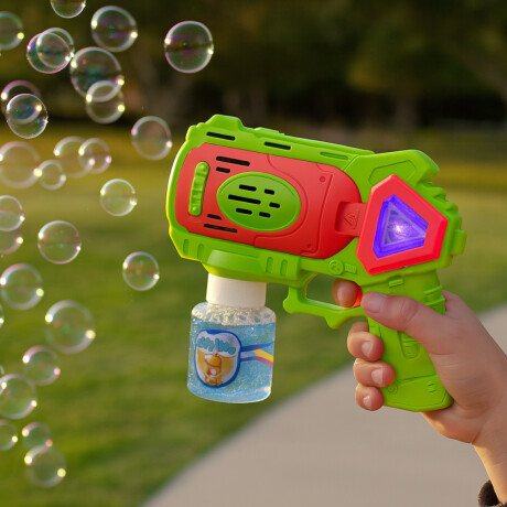 Pistola de burbujas para niños Verde
