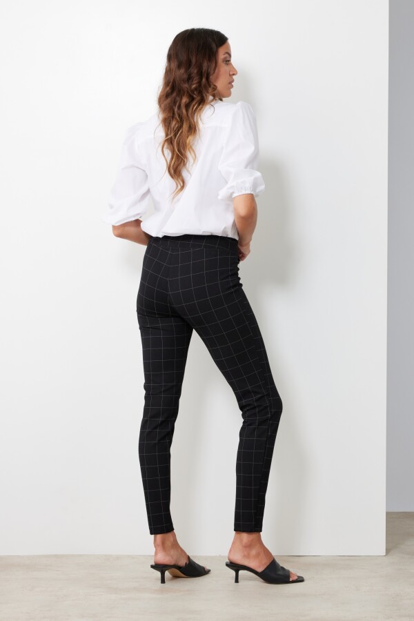 Pantalon Cuadros NEGRO/BLANCO