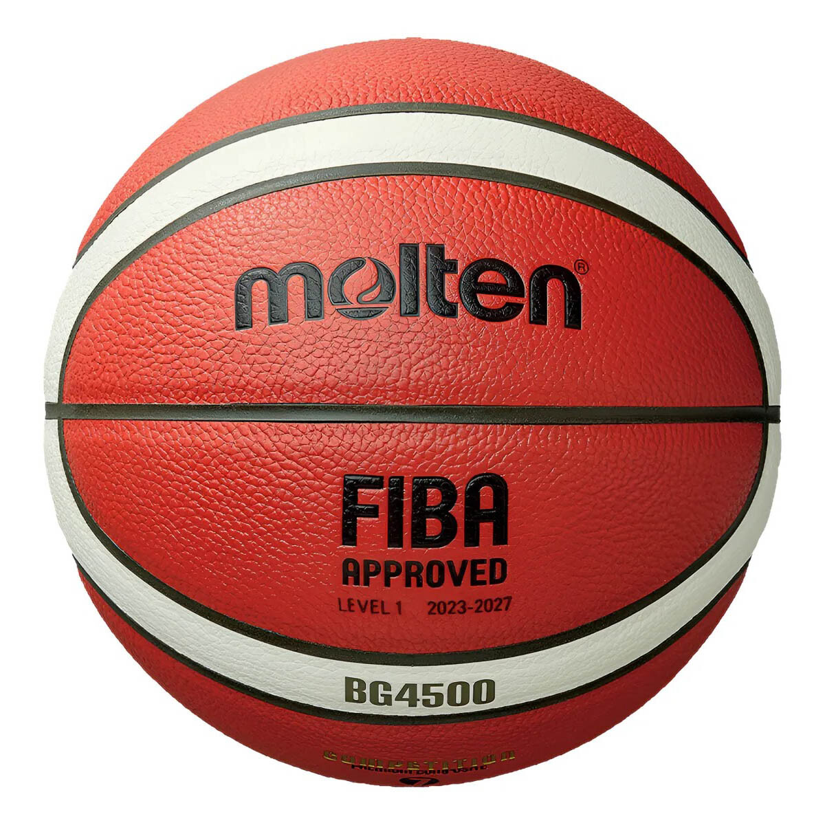 Pelota Basketball Molten Cuero N7 Oficial Profesional - BG4500 