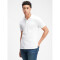 V-STRETCH PIQUE POLO - SOLID WHITE V2 GLOBAL