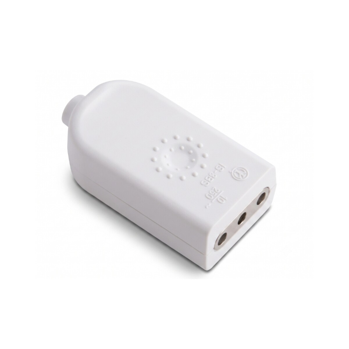 Ficha Hembra 2+T 10A Blanca 