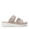 Sandalia de Mujer Lady Confort s DINAN con dos tiras Beige