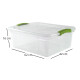 Caja organizadora 15 lts Wenbox TRANSPARENTE