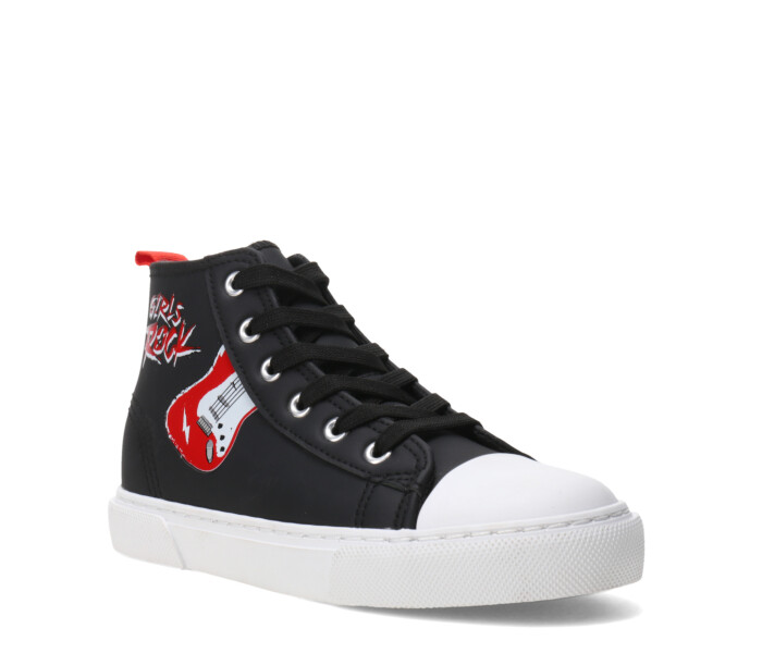 Championes de Niña MINI Miss Carol Musical Negro