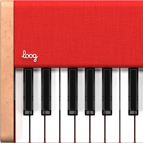 Piano Loog Digital Rojo